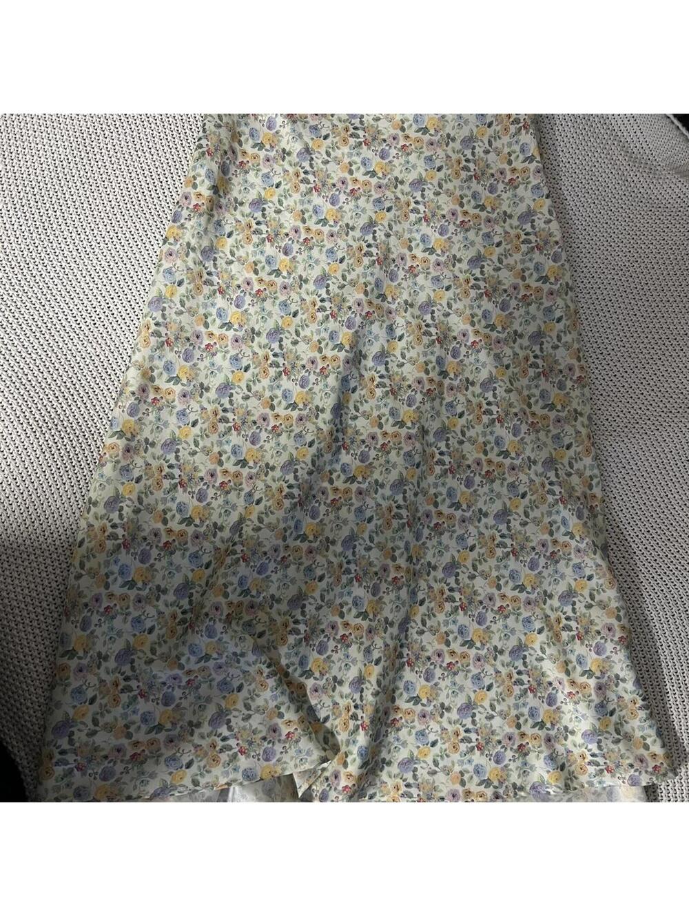 Zara floral skirt